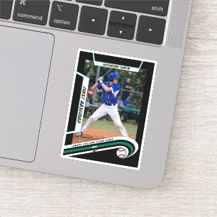 Baseball Keepsakes Lively Green Black Custom