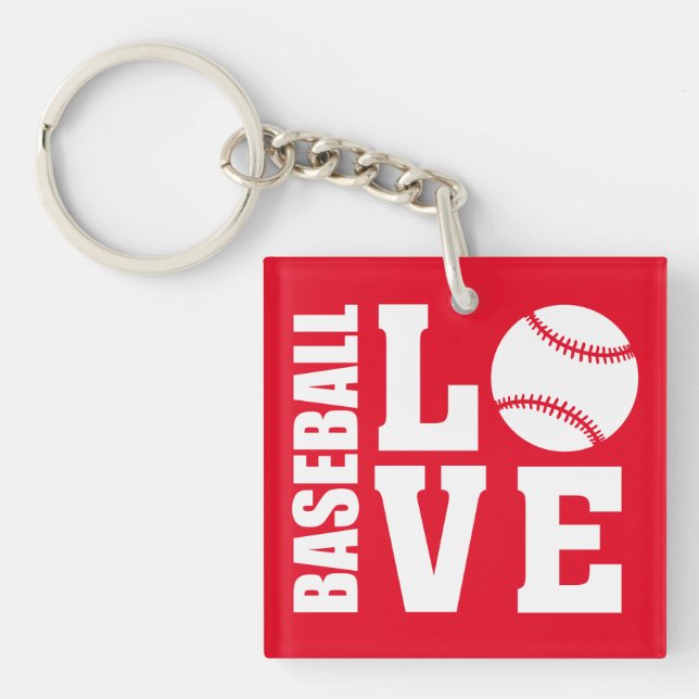 Baseball Keychain (Front)