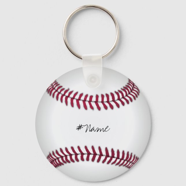 BASEBALL_Keychain1(Personalize) Keychain (Front)