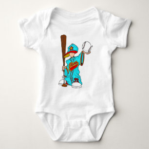 Baseball kid baby bodysuit