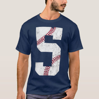 Baseball Kids 5th Birthday Gift For Boy Girl Five  T-Shirt