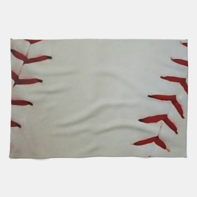 Baseball Kitchen Towel (Horizontal)