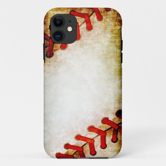 Baseball Laces Case-Mate iPhone Case (Back)
