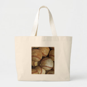 Baseball Large Tote Bag