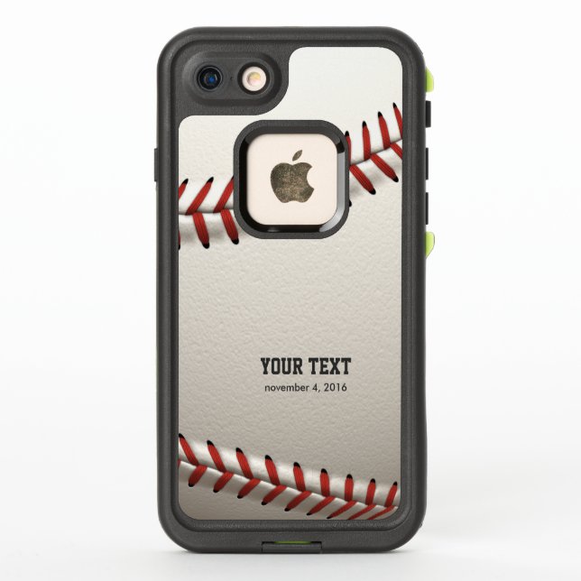 Baseball LifeProof iPhone Case (Back)