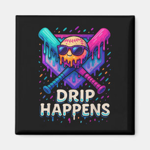 Baseball Lifestyle 101 Apparel Youth Baseball Drip Magnet