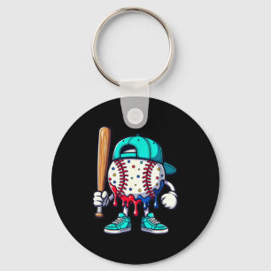 Baseball Lifestyle 101 Apparel Youth Drip Baseball Keychain