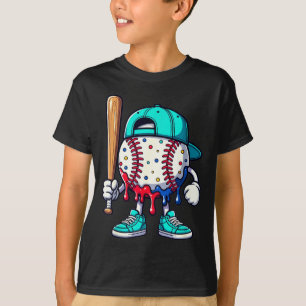 Baseball Lifestyle 101 Apparel Youth Drip Baseball T-Shirt