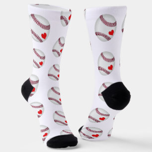 Baseball Love Socks