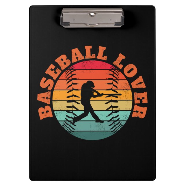 Baseball Lover Clipboard (Front)