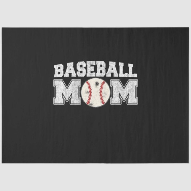 Baseball Lover | I'm the Best Baseball Player Tissue Paper (Front)