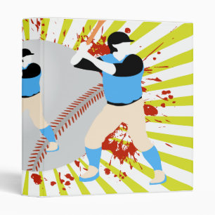 baseball lover notebook binder