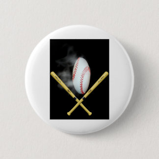 baseball lovers 2 inch round button