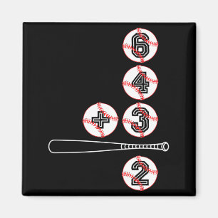 Baseball Lovers 6432 Double Play Ball Premium T Sh Magnet