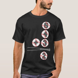 Baseball Lovers 6432 Double Play Ball Premium T-Shirt