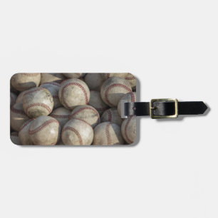 Baseball Luggage Tag