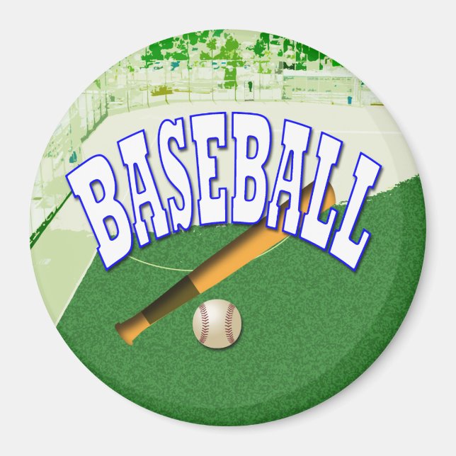 Baseball Magnet (Front)