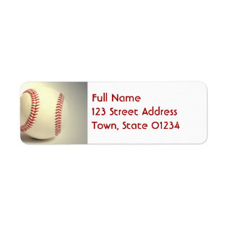 Baseball Mailing Labels