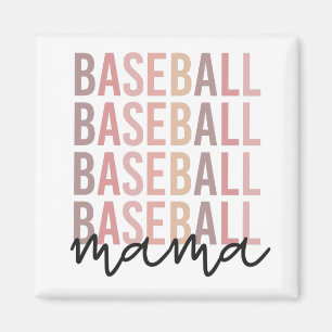 Baseball Mama   Baseball Mom Gifts Magnet