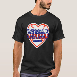 Baseball Mama Mom Might Be Loud T-Shirt