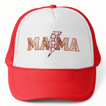 Baseball Mama Retro Trucker Hat