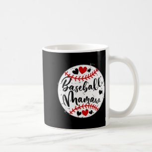 Baseball mamaw women love funny cute mothers day coffee mug