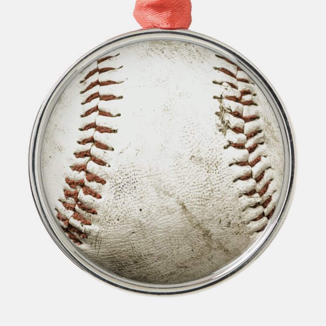 Baseball Metal Ornament (Front)