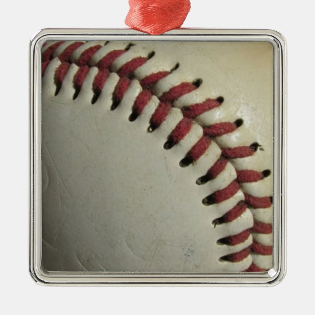Baseball Metal Ornament (Front)