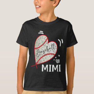 Baseball Mimi Family Matching Players Design T-Shirt