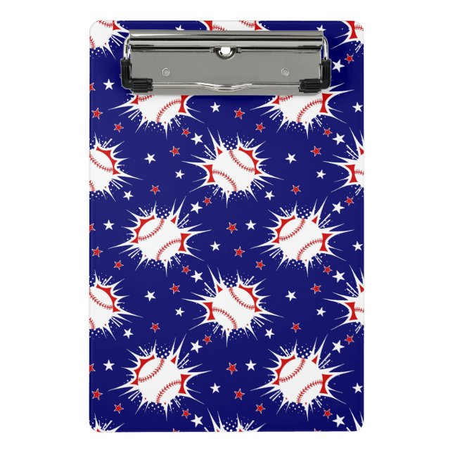 Baseball Mini Clipboard (Front)