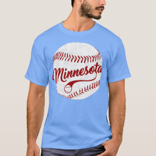 Baseball Minnesota Team Love Baseball National Pas T-Shirt