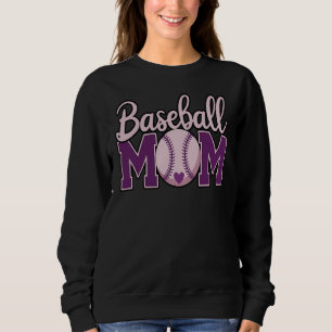 Baseball Mom, Baseball Game Day Sweatshirt
