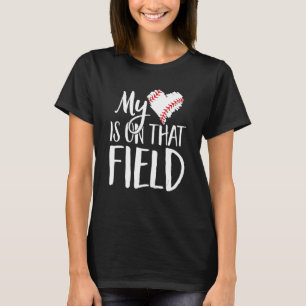 Baseball Mom Baseball Player Baseball Mother 3 T-Shirt