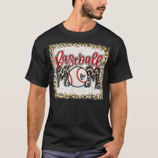 Baseball Mom Baseball Season Game Day Mothers Day  T-Shirt