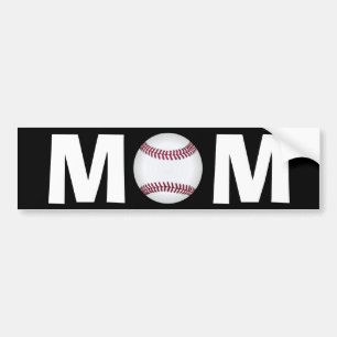 Baseball Mom Bumper Sticker