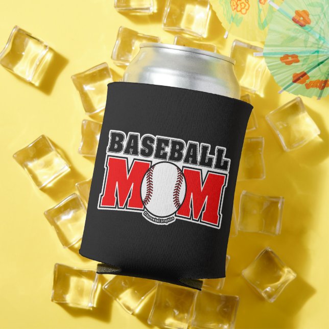 Baseball Mom Can Cooler (In Situ Summer)