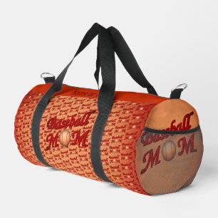 Baseball Mom Cute Personalized  Duffle Bag