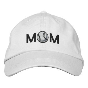Baseball Mom Embroidered Hat
