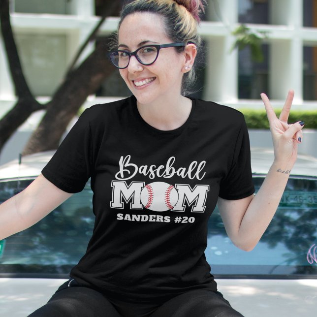 Baseball Mom Fun Gift for Mom T-Shirt (Creator Uploaded)