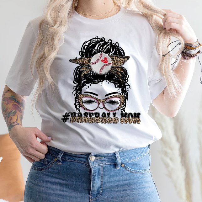 Baseball Mom , Funny Baseball T-Shirt (Creator Uploaded)