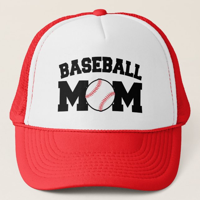 Baseball Mom funny Hat (Front)