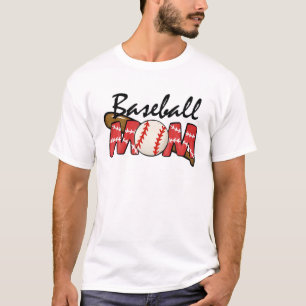 Baseball Mom Funny Softball Mama Mother's Day 2022 T-Shirt