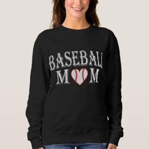 Baseball Mom Graphic For Sport Moms Sweatshirt