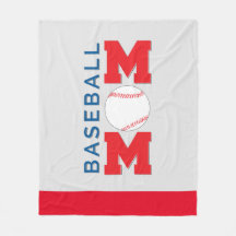 Baseball Mom Grey & Blue