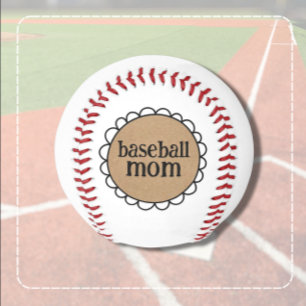 Baseball Mom Keepsake Ball Gift