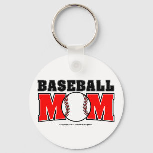 Baseball Mom Keychain