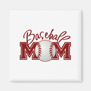 Baseball MOM Magnet