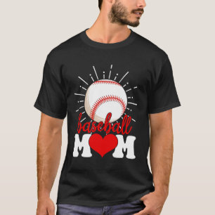 Baseball Mom Mama Mother s Day Sport T-Shirt