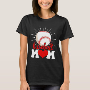 Baseball Mom Mama Mother s Day Sport T-Shirt
