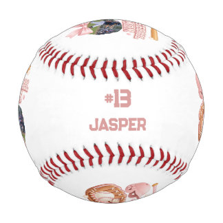 Baseball Mom Photo Pink Coquette Sports